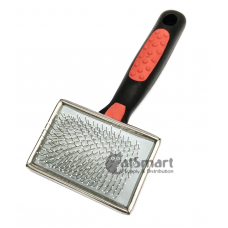 Hello Pet Slicker Brush Soft Stainless Steel Pin (S), NHP132, cat Comb / Brush, Hello Pet, cat Grooming, catsmart, Grooming, Comb / Brush
